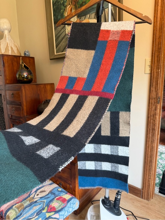 Burberry Accessories - NEW Burberry Multi-Color Patterned Wool Sweater